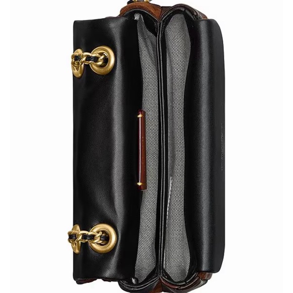 Coach Quilted Patchwork Leather & Suede Shoulder Bag - Picture 8 of 8